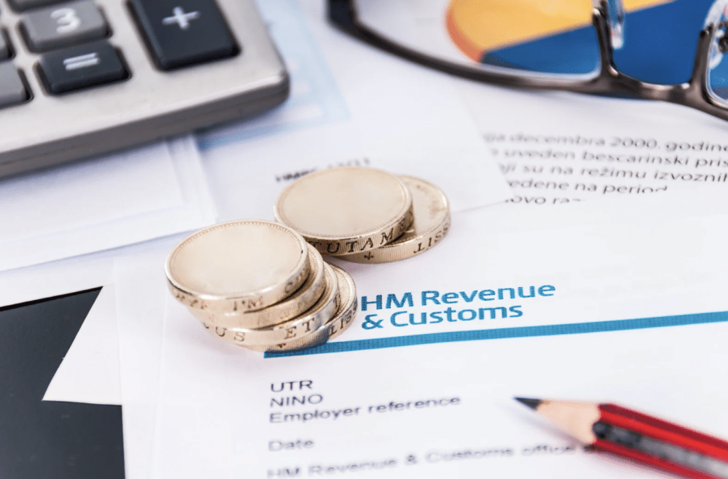 UK Expat Tax Adviser filling out tax return